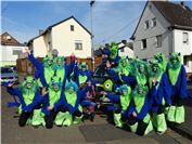 Karnevalssamstag in Oberbieber 2017: Gruppe "Traumtänzer": Im Jahr 2017 waren ma...