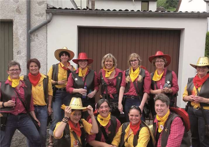 Karnevalsumzug im Sommer in Bad Hönningen.