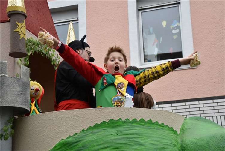 Karnevalszug in St. Sebastian