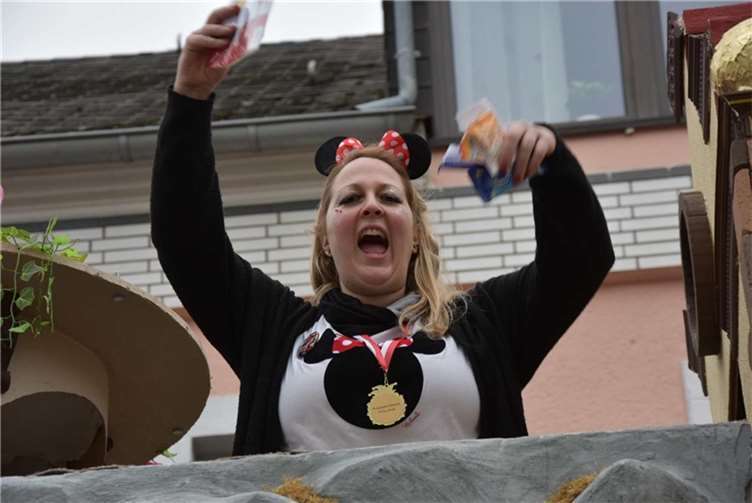 Karnevalszug in St. Sebastian