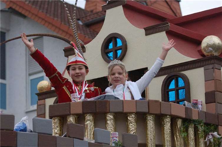 Karnevalszug in St. Sebastian