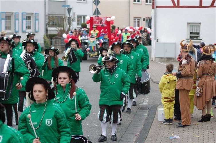 Karnevalszug in St. Sebastian