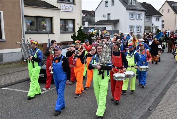 Karnevalszug in St. Sebastian