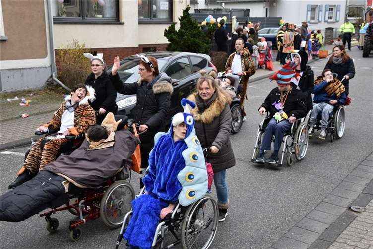 Karnevalszug in St. Sebastian