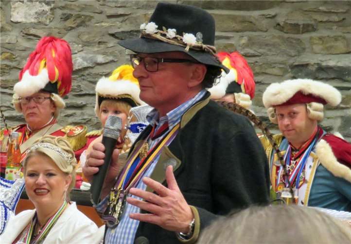 Karriereverdächtig: „Sitzungspräsident“ Achim Hütten.