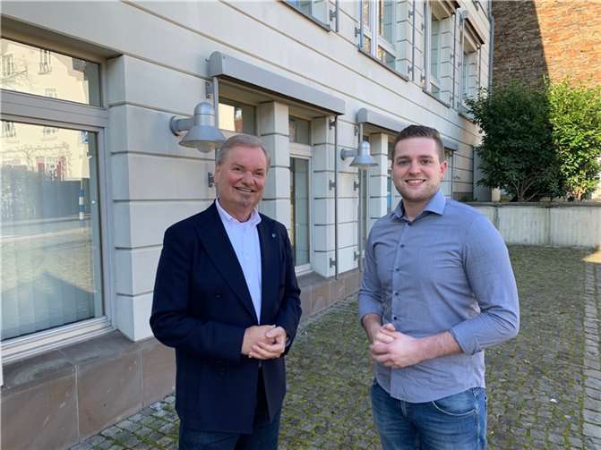 Karsten Fehr und Martin Diedenhofen.  Foto: privat