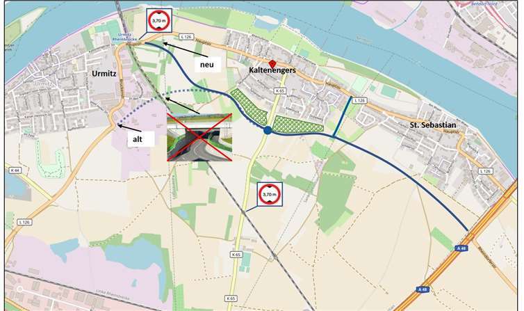 Karte aus OpenStreetMaps / Lizenz: ODbL Quelle: CDU Kaltenengers