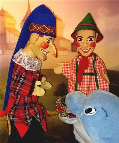 „Kasper und der Wunschring“ heißt das, ebenso lustige wie spannende, Puppenspiel für Kinder ab zwei Jahren. Foto: privat