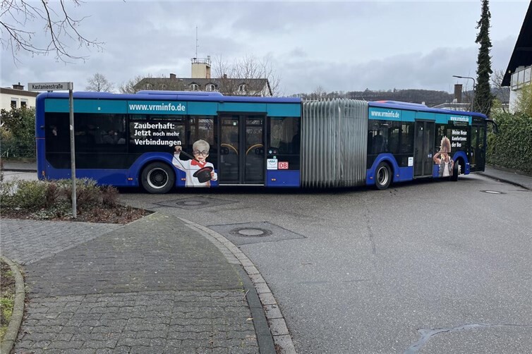 Kastanienstraße, Umweg über Hermann-Doneth-Straße und Braubacherstraße Richtung Koblenz.