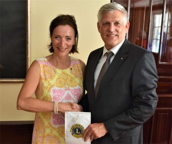 Katharina Apitius und Guido Leiwig im Rheinhotel Schulz. Foto: privat