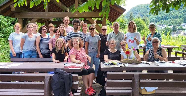 Katharina Kujanek verabschiedet sich als kommissarische Schulleiterin der Förderschule. Quelle: Kührer Fürsorge GmbH