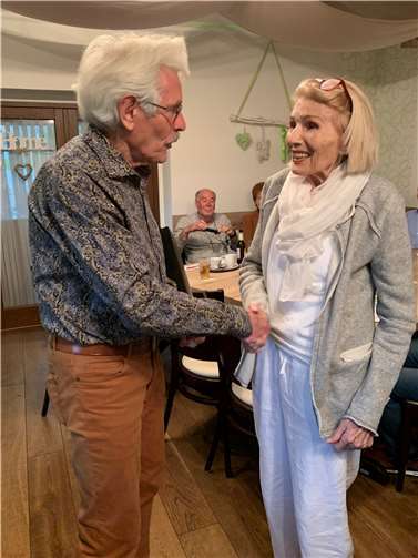 Katharina Schüller wurde für langjährige Mitgliedschaft geehrt.  Foto: privat