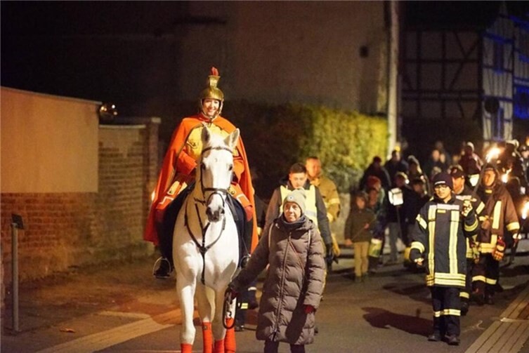 Katharina Wühle als „Sankt Martina“. Foto: privat
