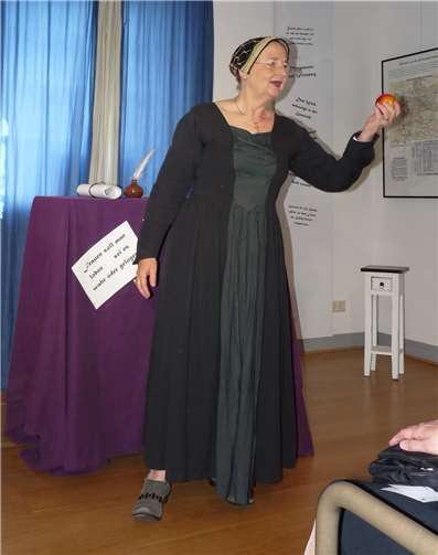 Katharina in Aktion.