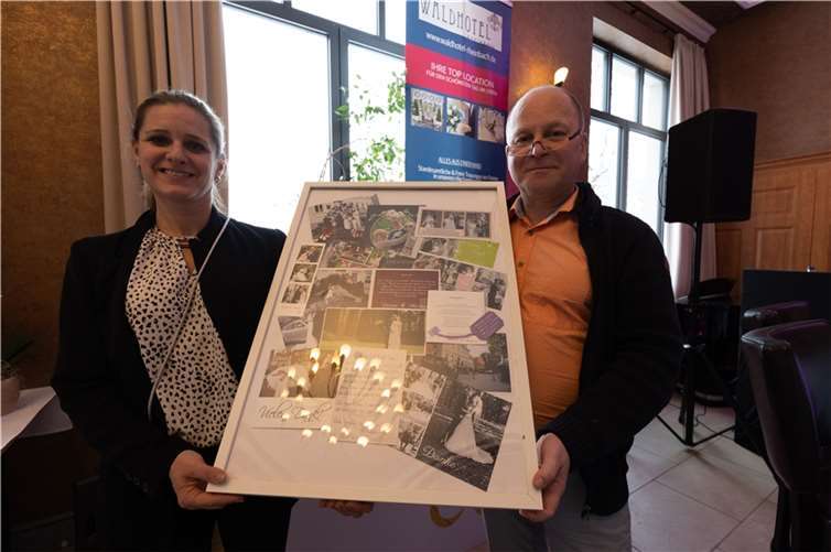Katharina und Jens Pfannkuch vom Waldhotel Rheinbach.