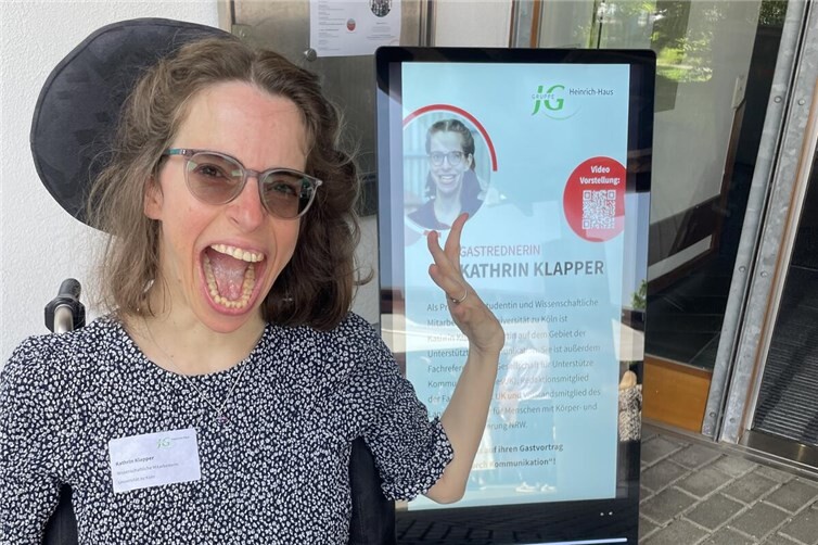 Kathrin Klapper von der Uni Köln.