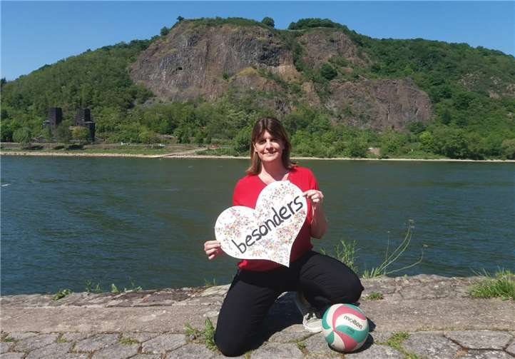Katja Froeschmann ist Sportinklusionslotsin des Landessportbundes Rheinland-Pfalz.Foto: privat