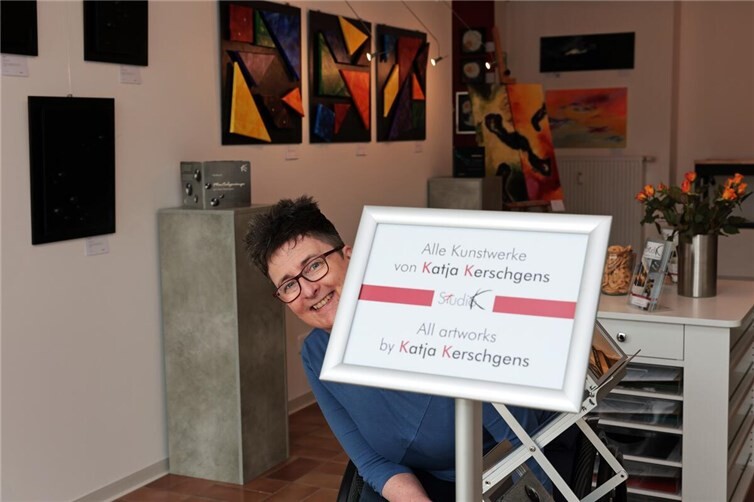 Katja Kerschgens freut sich auf ihre Besucher.