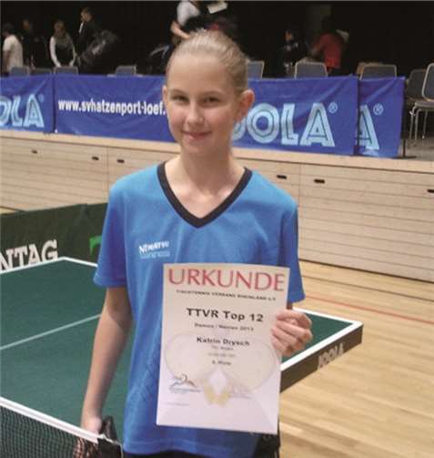 Katrin Drysch überzeugte an beiden Turniertagen.  privat