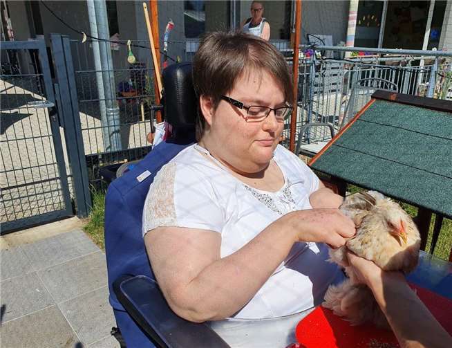 Katrin Kreusch mit Susi.Fotos: privat