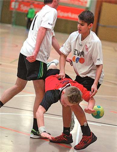 Kein Durchkommen gab es für die C1-Jugend beim Spitzenspiel gegen die HSG Kastellaun/Simmern.