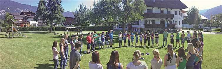 Kennenlerntag in der Sommerferienzeit. privat