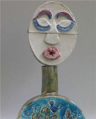 Keramikobjekt von Gitta Büsch.