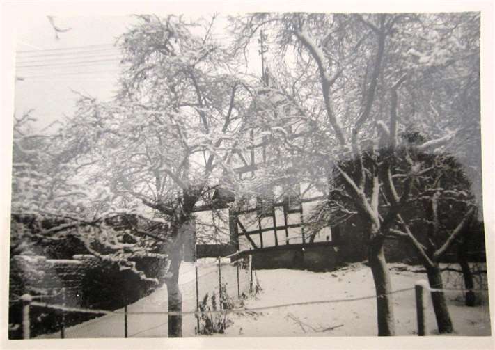 Kerner Haus Aufgang. Foto: K. Kerner