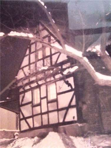 Kerner Haus Odendorf im Winter. Foto: K. Kerner