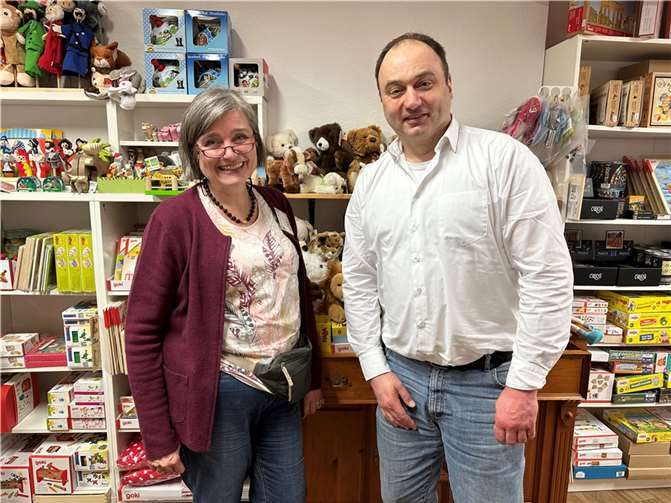Kerstin Sievert und Volker Geber.  Foto: ROB