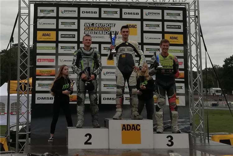 Kevin Röttger holte sich souverän den zweiten PodestplatzFotos: privat