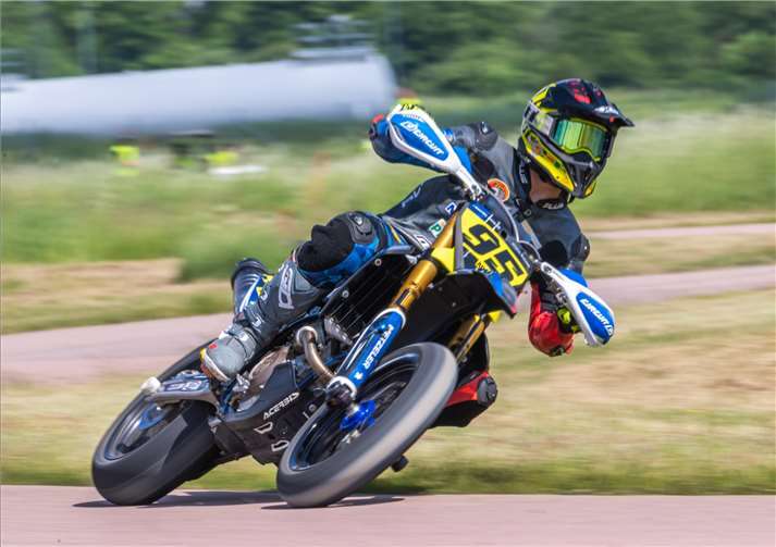 Kevin Röttger in Västeras.Foto: privat