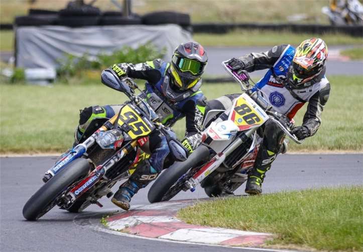 Kevin Röttger in einer Rennszene. Foto: privat