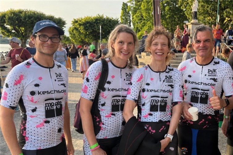Kevin Wagner, Krystina Kneip, Anke Schöning u Markus Bielen erfolgreich beim Bonn Triathlon