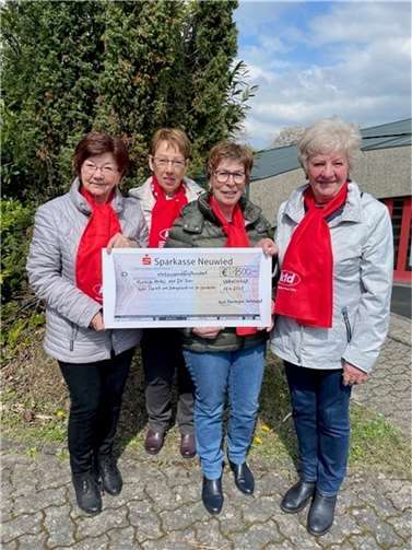 Kfd-Leitungsteam: Johanna Döhler, Gisela Walkowsky, Marga Lorscheid, Monika Lahr  Foto: A. Lorscheid
