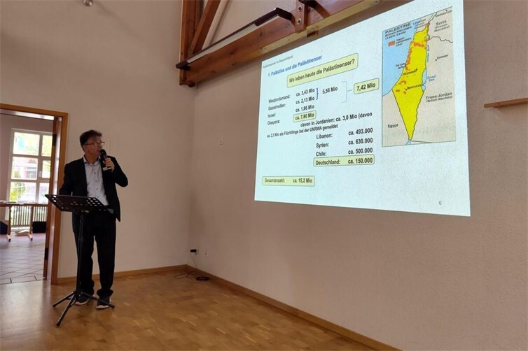 Khaled Shomali berichtet über die Situation der Palästinenser in Deutschland