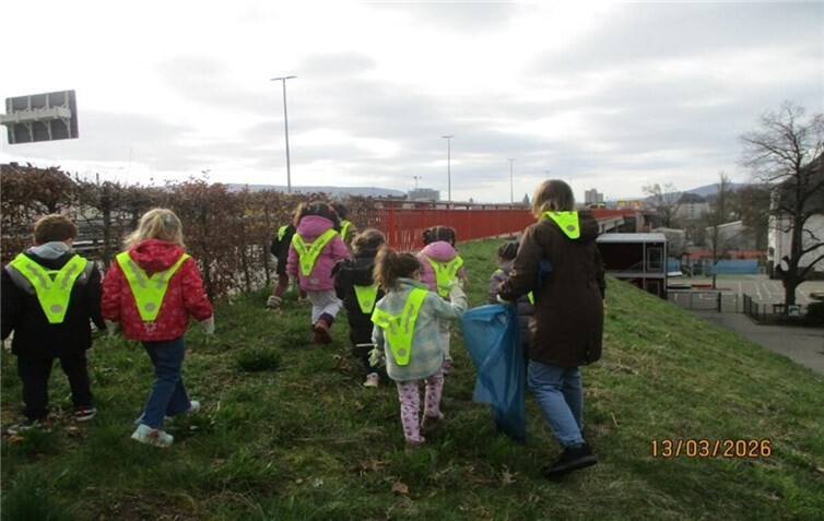 KiTa Maria Hilf: großer Einsatz der Kleinen.