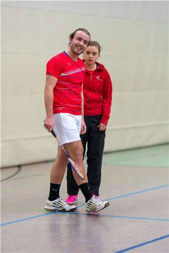 Kilian Wolf: Immer gut gelaunt zur Stelle.