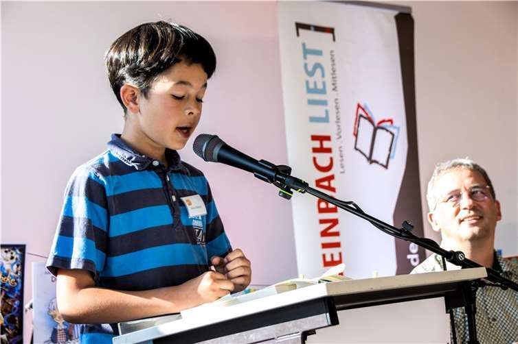 Kilian las sich auf Platz 1. Foto: Ursula Peters