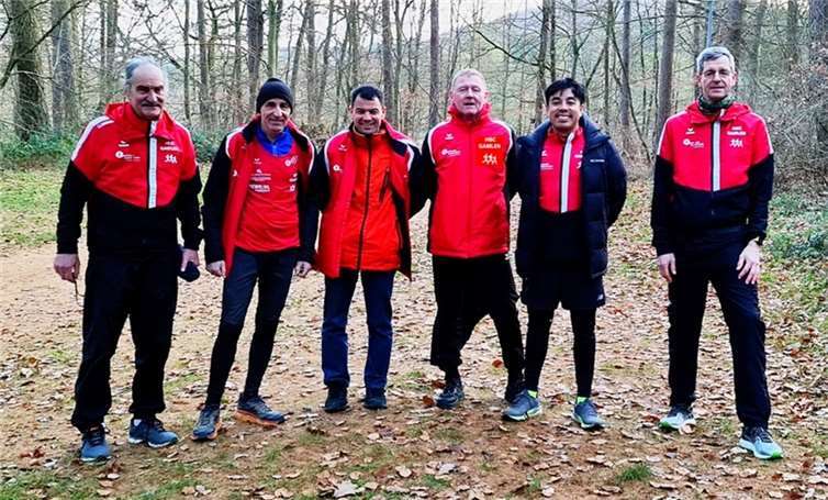 Kilometersammler – Team HSC Gamlen in Bell. Fotos: privat