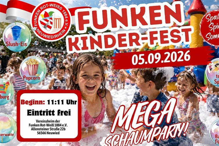 Kinder-Fest der Funken Rot-Weiss 1884 e.V.