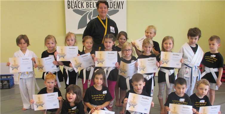 Kinder der Kita Löwenzahn haben erfolgreich am Pil-Sung-Projekt teilgenommen.Foto: privat