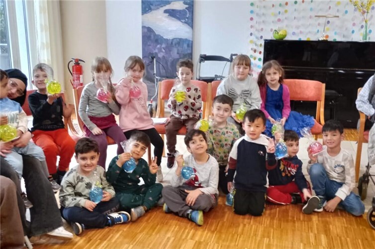 Kinder der Kita St. Albert 