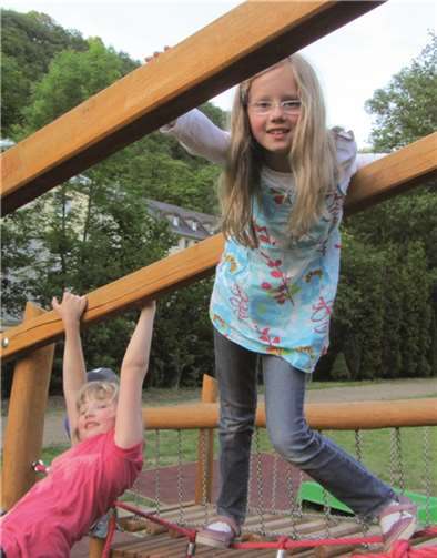 Kinder sind willkommen.