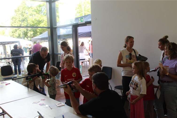 Kinder und Eltern zeigten großes Interesse.  Foto: privat
