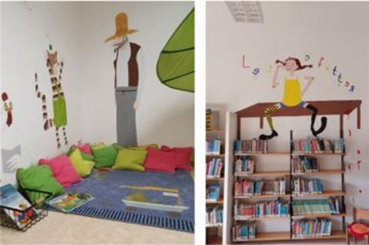 Kinderbereich der Gemeindebücherei Winningen