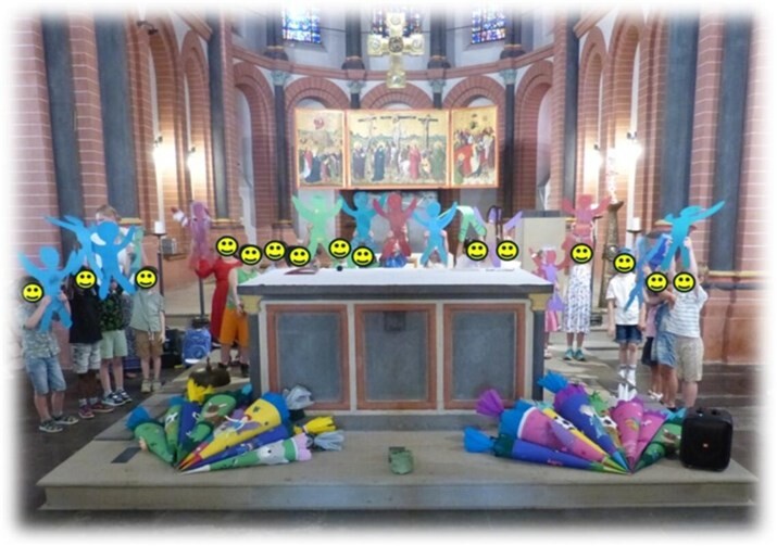 Kindergottesdienst zur Verabschiedung der zukünftigen Schulkinder