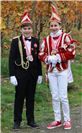 Kinderprinz Christian David I. Rösch mit Adjutant Kilian Knieps der KG “Bunte Ku...