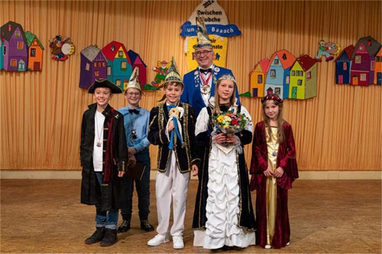 Kinderprinz Jonah I. und Kinderprinzessin Natalie I. wurden ins Amt eingeführt. Fotos: privat