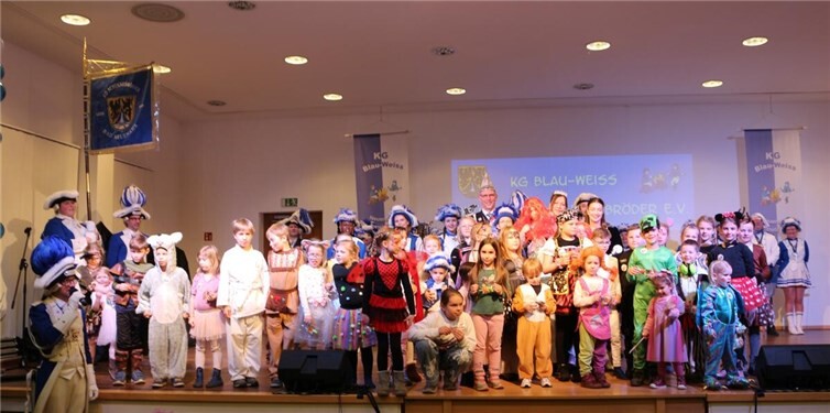 Kindersitzung begeistert närrischen Nachwuchs.  Foto: privat